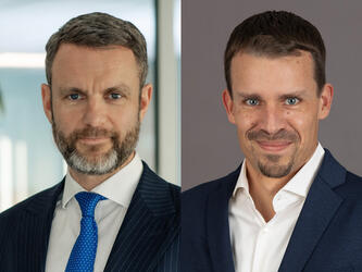 Erling Eriksen and Dr Michael Buess